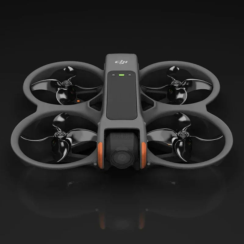 Master Airscrew - DJI Avata 2 Upgrade Propellers - 4-Blad Propeller till DJI Avata 2 - Svart - Kit 4-Pack - Action King