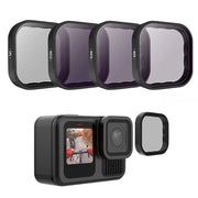 Telesin Filter 4-pack - CPL + ND8 + ND16 + ND32 till GoPro Hero13 Black - Kit - Action King