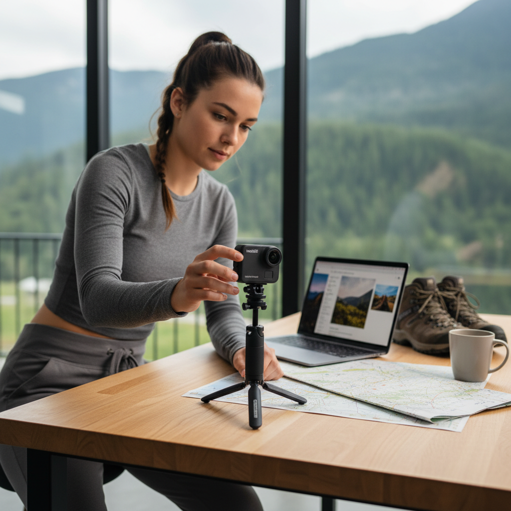 Insta360 GO 3/3S Quick Release fäste – snabbfäste för actionkamera. Köp ditt Insta360 fäste här!