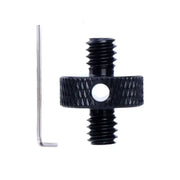 Adapter 1/4" Skruv - 1/4" Skruv - Aluminium - Action King