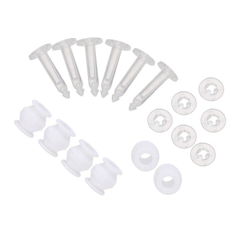 6-Pack Gummidämpare och fästplugg för Gimbal - Ersättning för Gimbal-dämpningen till DJI Phantom 3S / 3A / 3P - Kit