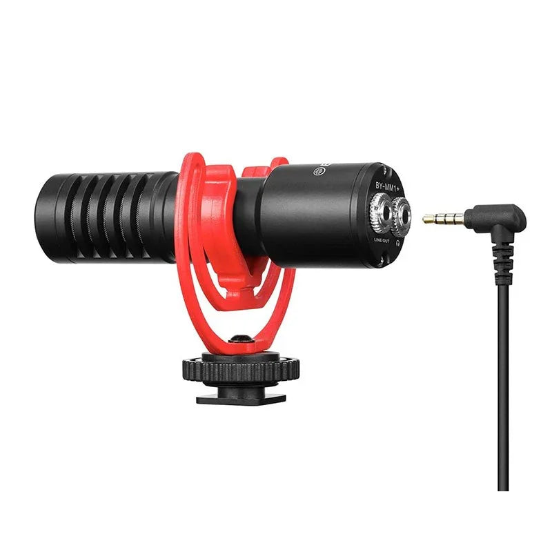 Boya BY-MM1+ Mikrofon till Mobil / Kamera / PC - Kit - Action King