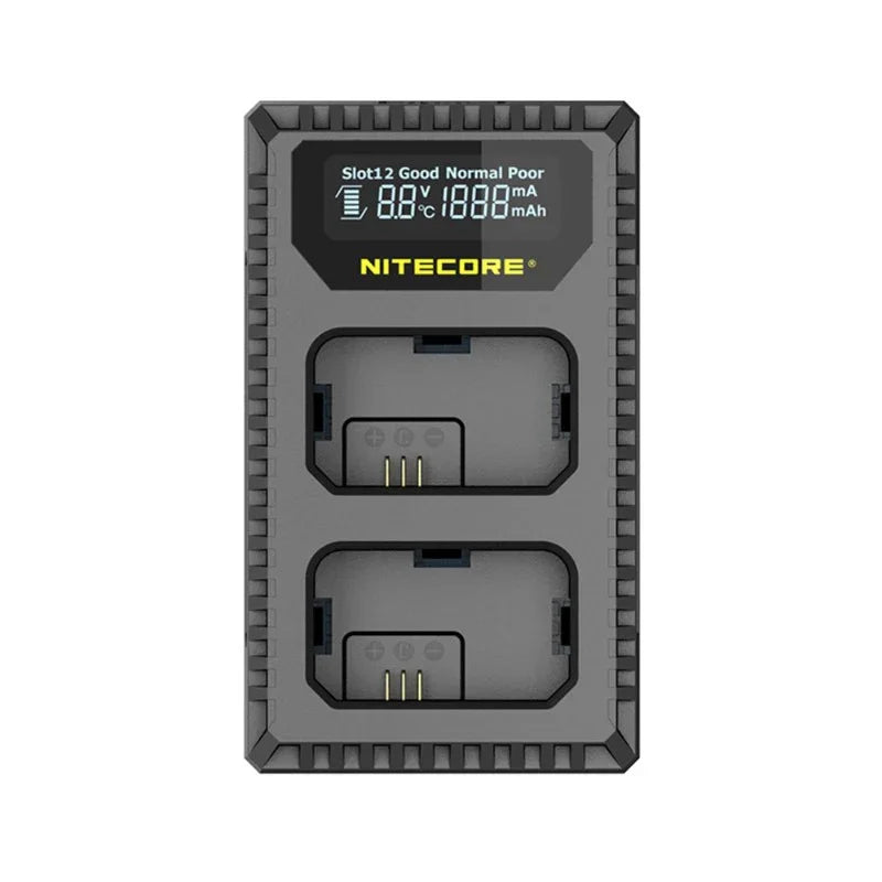 Nitecore Batteriladdare USN1 för Sony NP-FW50 batterier - Dubbel - Action King