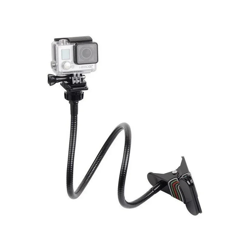 Böjbart svanhalsstativ med klämma - Metall - Action King