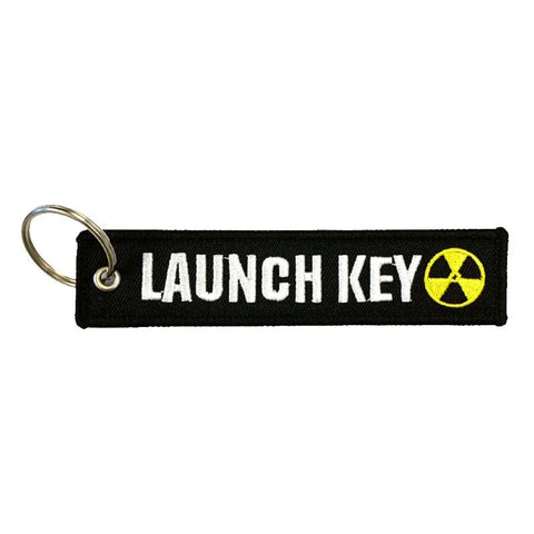 Nyckelband - LAUNCH KEY - Svart