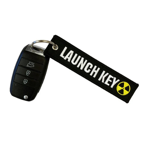 Nyckelband - LAUNCH KEY - Svart