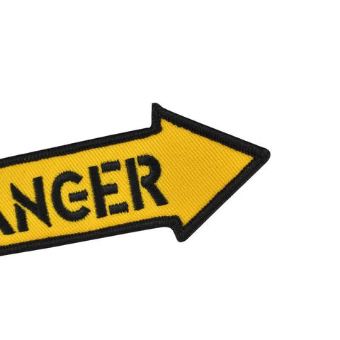 Nyckelband - DANGER - Gul pil