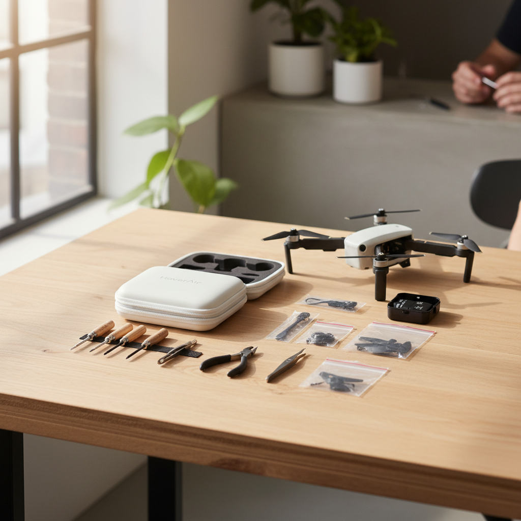 HoverAir X1 reparationskit & tillbehör. Reservdelar, inklusive batteri, för din HoverAir X1 drönare.