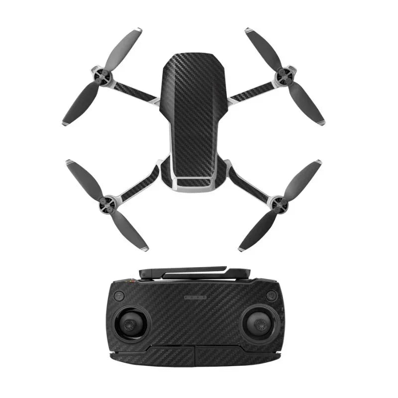 Klistermärke / Skin till DJI Mavic Mini - Svart - Action King