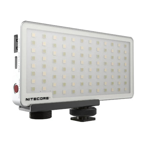 Nitecore SCL10 Smart Camera Light & Power Bank 2-in1- LED-Belysning & Portabelt batteri - 10000mAh, QC 3.0 / PD 18W
