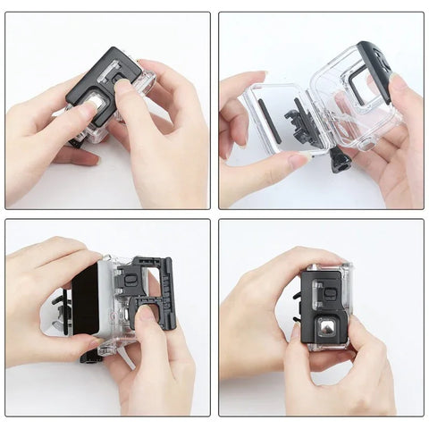 Vattentätt skal till GoPro Hero7 Silver / White