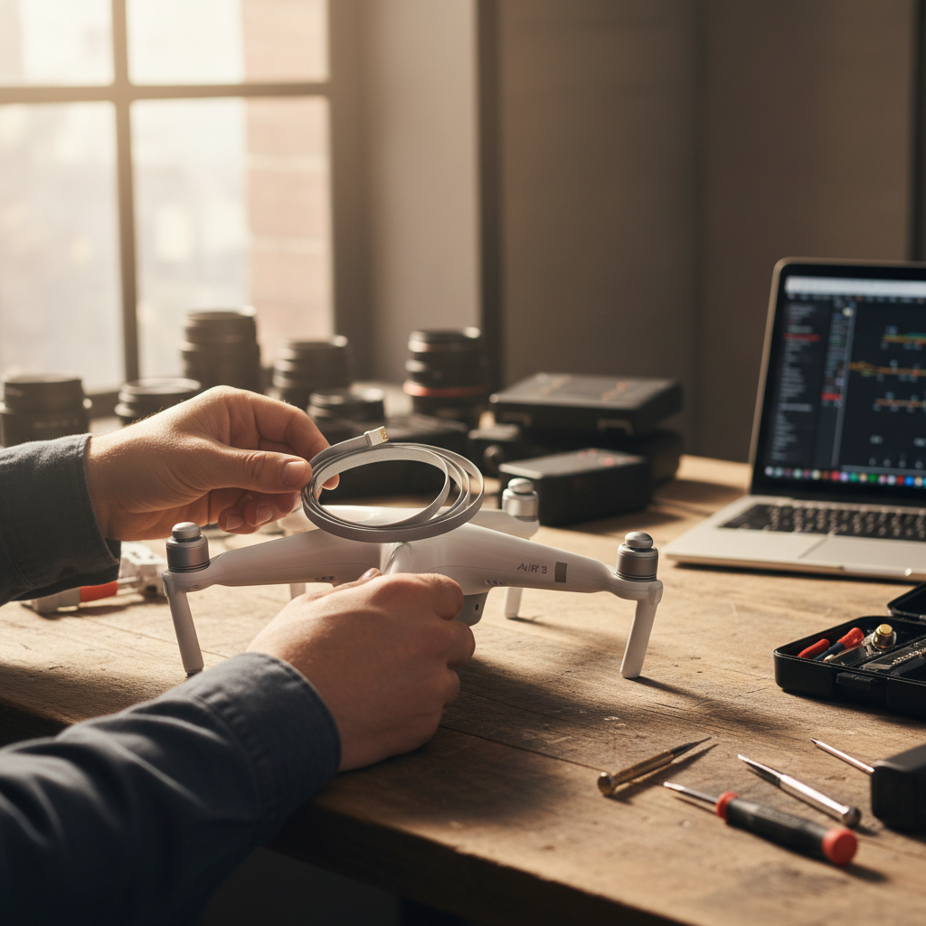 DJI Air 3 Gimbalkabel för Optimal Drönarprestanda (Miljöbild ⚠️)