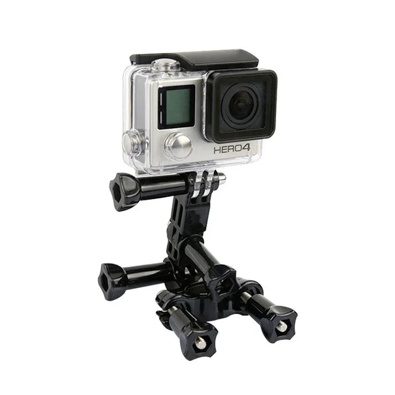 Fäste GoPro till cykelstyre och sadelstolpe - Med länkarm - Rör 10-35mm - Action King