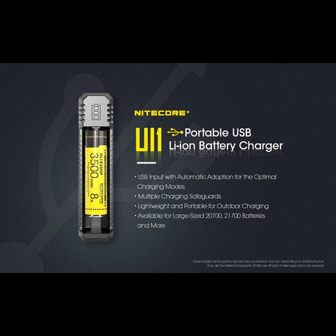 Nitecore UI1 Universal Charger / Batteriladdare