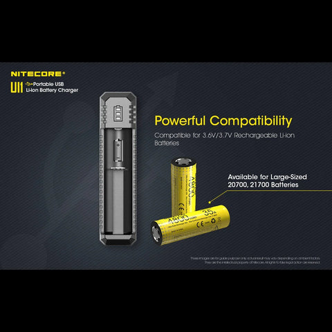 Nitecore UI1 Universal Charger / Batteriladdare