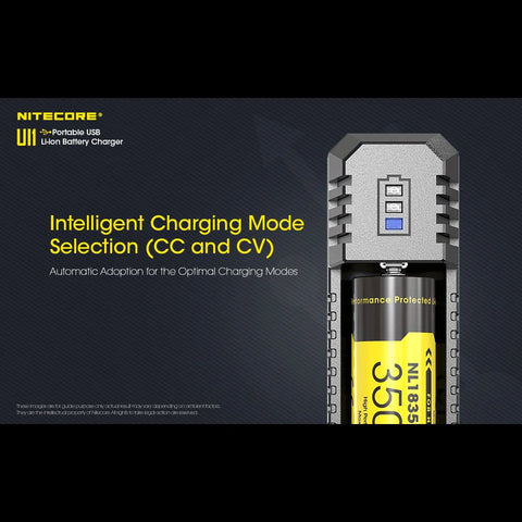 Nitecore UI1 Universal Charger / Batteriladdare