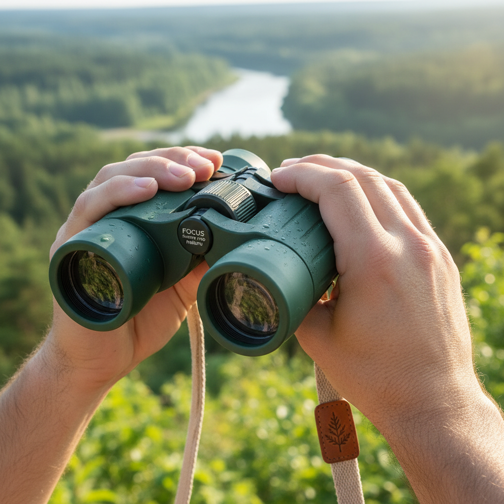 Focus Scenery 7x50 kikare natur. Bästa fågelskådarkikare för naturälskare. Focus Kikare 7x50.