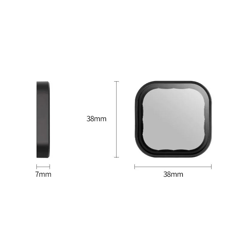 Telesin Filter 3-pack - ND8 + ND16 + ND32 till GoPro Hero12/11/Mini/10/9 Black - Kit - Action King