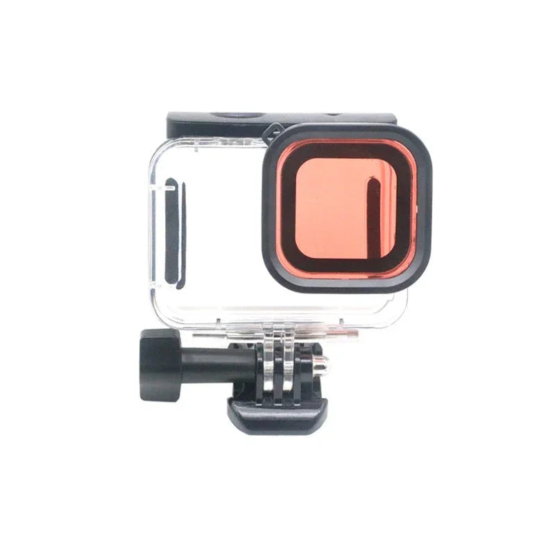 Telesin Färgfilter Röd + Ljusröd + Lila till Hero13/12/11/10/9 Black i vattentätt skal - Paket - Action King