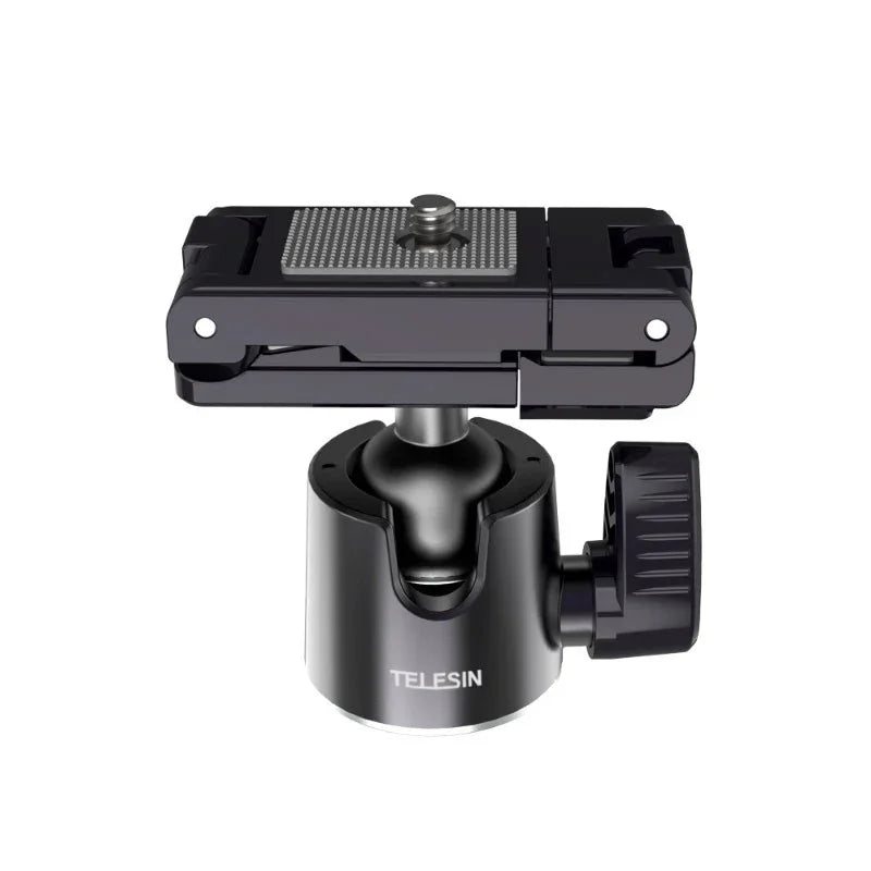 Telesin Tripod flexibelt 360 grader kulledshuvud 1/4" skruv / Mobilhållare / Tillbehörssko - Bläckfisk - Action King