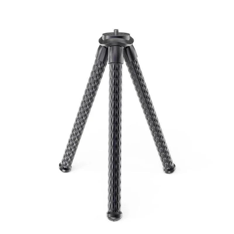 Telesin Tripod flexibelt 360 grader kulledshuvud 1/4" skruv / Mobilhållare / Tillbehörssko - Bläckfisk - Action King