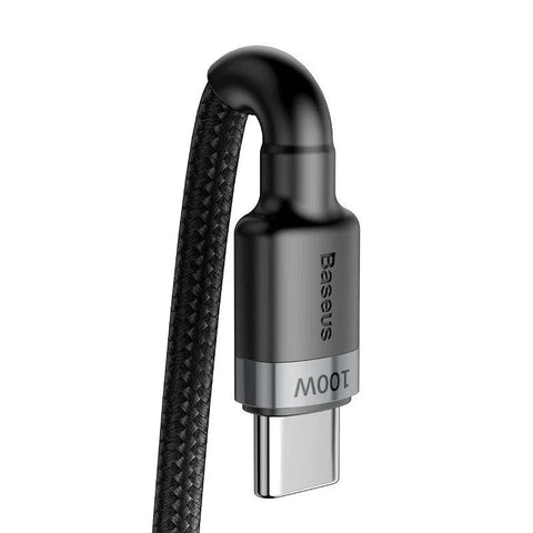 Baseus Cafule USB-C kabel PD 2.0 / QC3.0, 100W, 20v/5A, 2m - Svart
