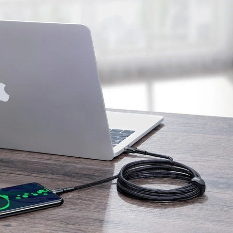 Baseus Cafule USB-C kabel PD 2.0 / QC3.0, 100W, 20v/5A, 2m - Svart
