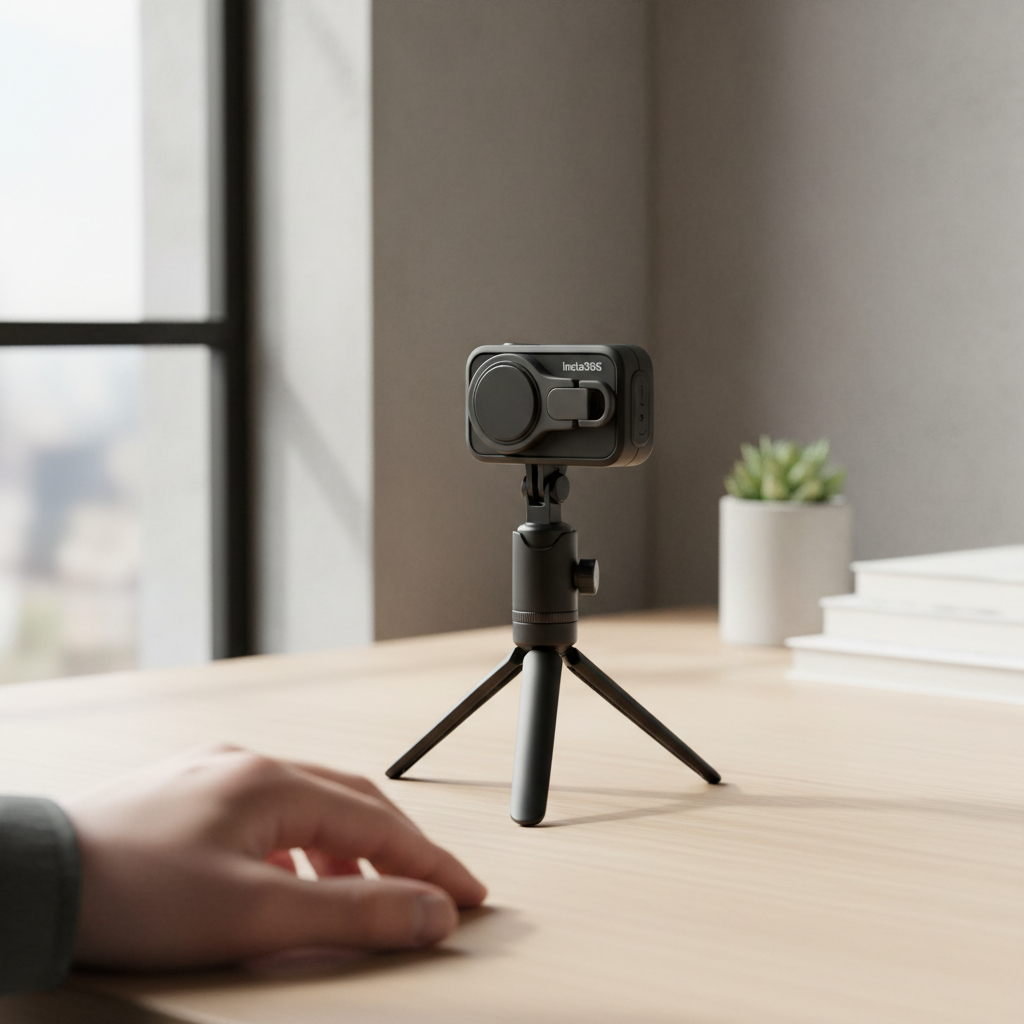 Insta360 GO 3/3S Quick Release: snabbfäste för actionkamera, perfekt Insta360 GO tillbehör.