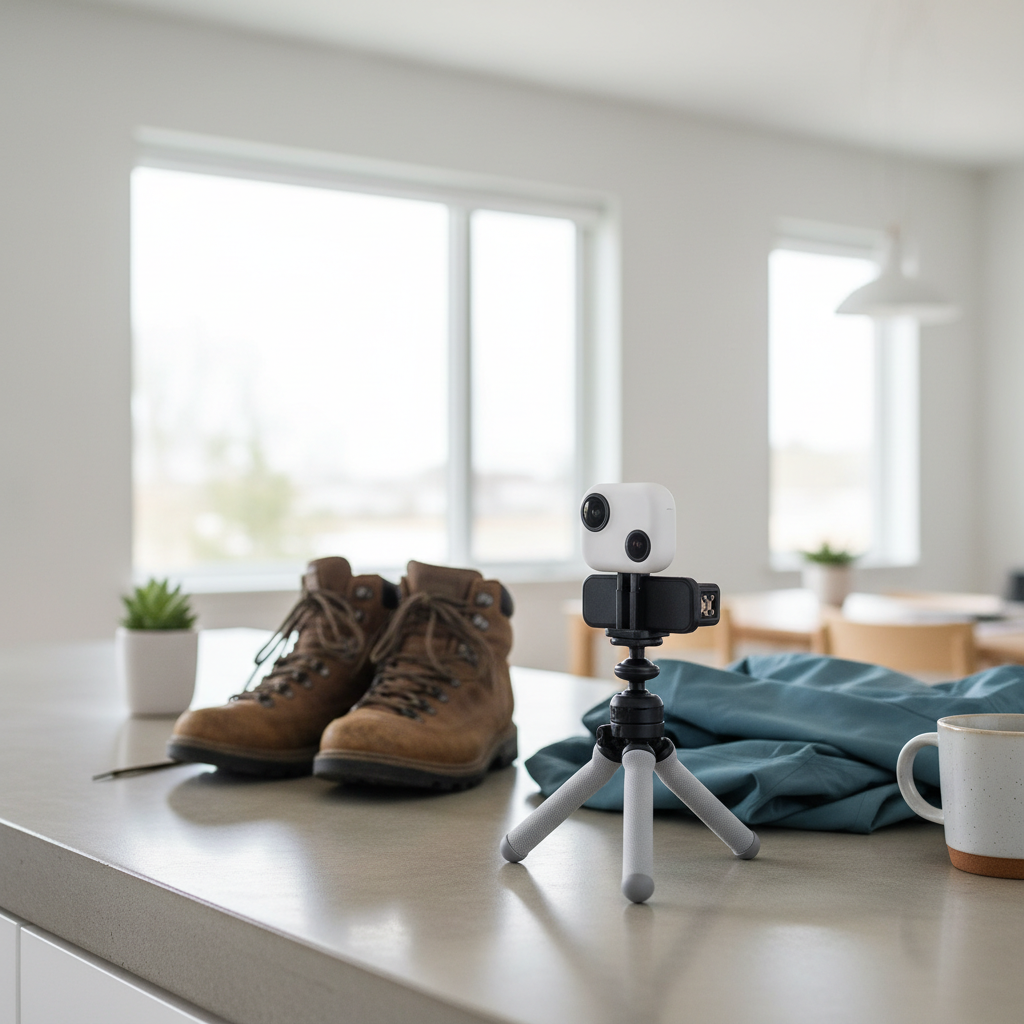 Insta360 GO 3/3S Quick Release snabbfäste. Essential insta360 tillbehör för actionkamera fäste.