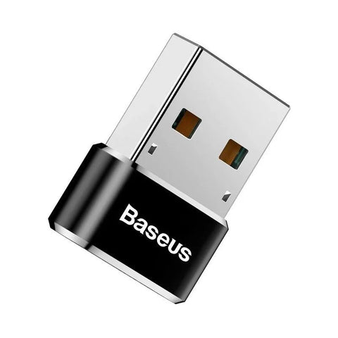 Baseus Adapter USB-C till USB-A, 5A - Svart