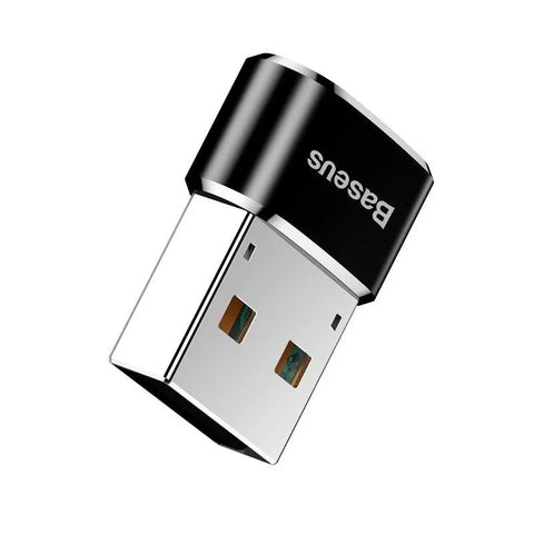 Baseus Adapter USB-C till USB-A, 5A - Svart