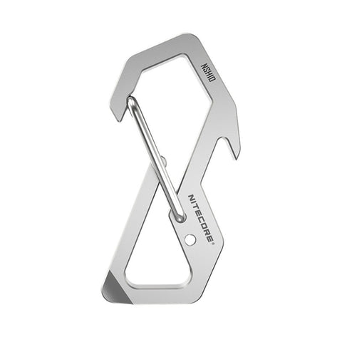 Nitecore NSH10 Multiuse Titanium Snap Hook - Karbinhake / Nyckelring  i Titan