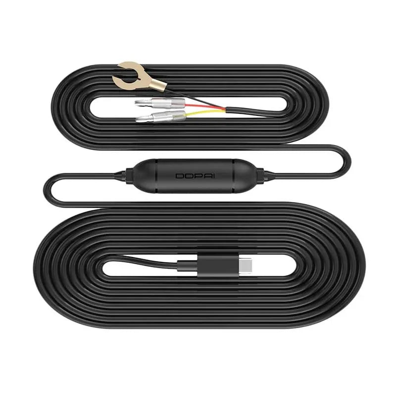 DDPAI Hardwire Kit USB-C - Installationskabel till DDPAI Mini5 / Mola N3 / Z40 / Z50 Dashcam / N1 / Bilkamera - Action King