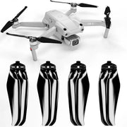 Master Airscrew - DJI Air 2s Stealth Upgrade Propellers - Propeller till DJI Air 2s - Svart - Kit 4-Pack - Action King