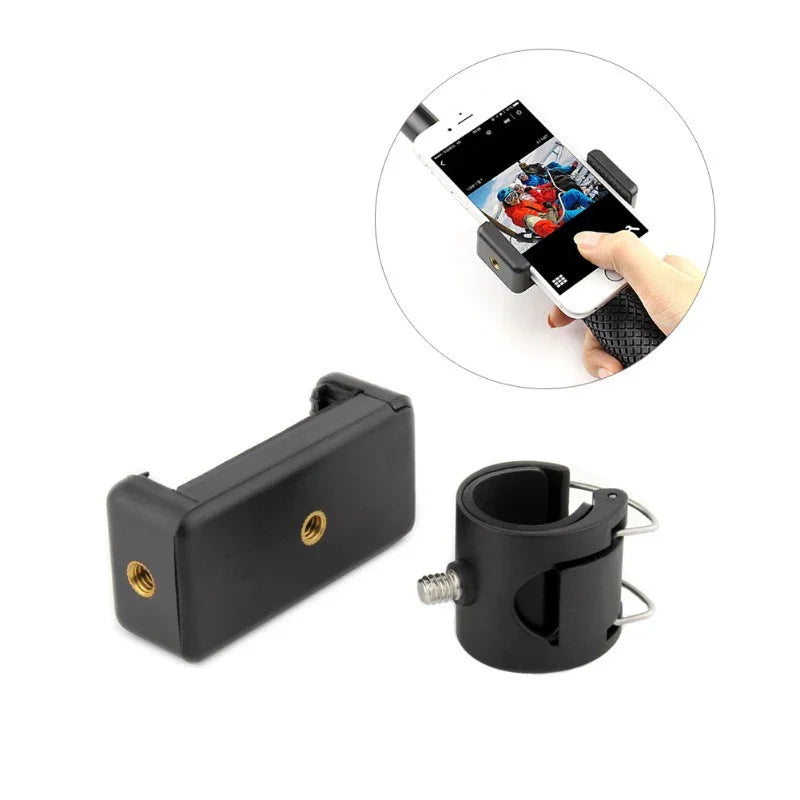 Fäste - hållare mobiltelefon till selfiepinne - Action King