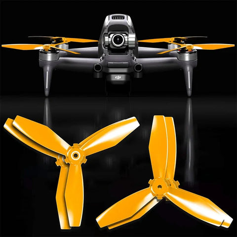 Master Airscrew - DJI FPV Ludicrous Upgrade Propellers - Propeller till DJI FPV - Orange - Kit 4-Pack