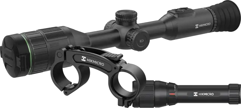 Kit Hikmicro Alpex A50E 4K Tube Scope w bracket and IR Torch 940NM