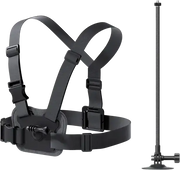 Insta360 Snow Kit för actionkameror i snöig miljö.