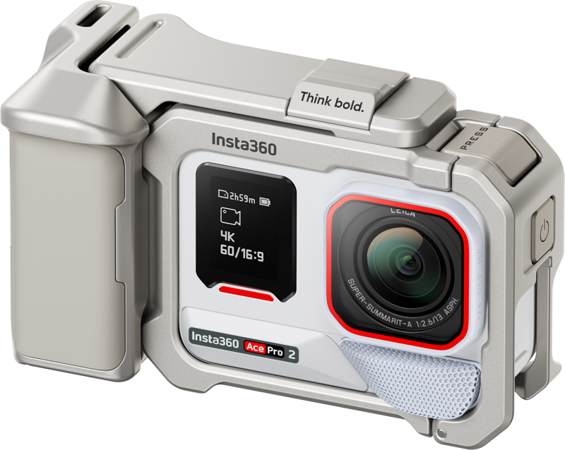 Insta360 Ace Pro 2 – Xplorer Bundle (Arctic White + Moonlight Silver)