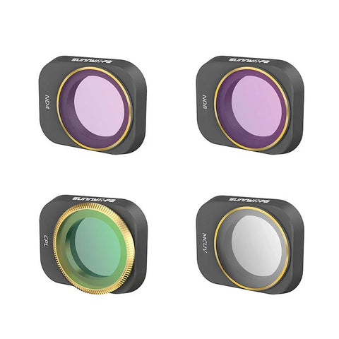 Filter 4-pack - MCUV + CPL + ND4 + ND8 till DJI Mini 3 Pro / Mini 3 - Kit