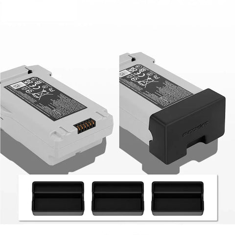 Skydd / Plugg för batterikontakter till DJI Mini 4 Pro / Mini 3 Pro / Mini 3 - Silikon - 3-pack