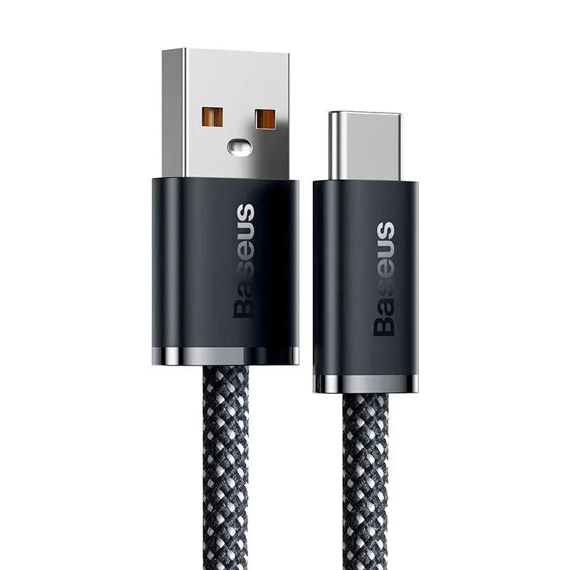 Baseus Dynamic Fast Charging USB-A - USB-C kabel, 100W, 20v/5A, 1m - Svart - Action King