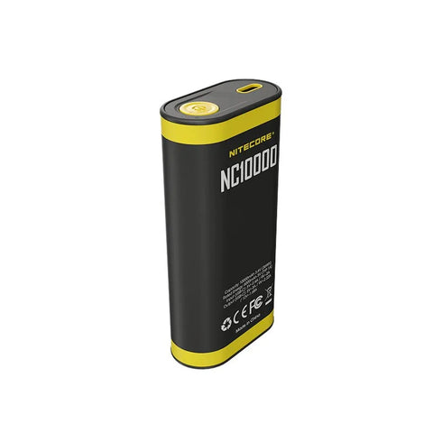 Nitecore NC10000 Highland Power bank - Portabelt batteri Dual LED - 10000mAh, 1xUSB-C, QC 3.0 / PD 20W, 5V, 3A