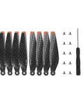 Propeller till DJI Mini 4 Pro / Mini 3 Pro - ersätter 6030F - Low Noise - Svart - 4-Pack - Kolfiber - Action King