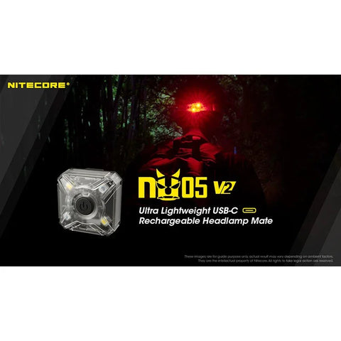 Nitecore NU05 V2 Headlamp Mate - 40lm