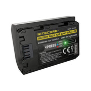 Nitecore UFZ100 – USB-C Laddbart Batteri till Sony NP-FZ100 - Action King