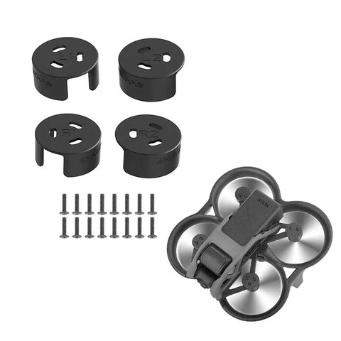 Motorskydd / kåpa till DJI Avata - Aluminium - Svart