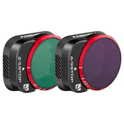 Freewell Filter VND Hard Stop till DJI Mini 3 Pro / Mini 3, 2-pack - ND4 - 32 + ND64 - 512, Variabelt ND - Kit - Action King