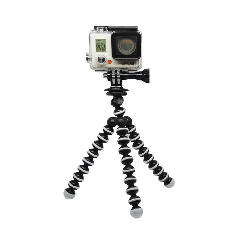 Tripod flexibelt ministativ - bläckfisk - Action King