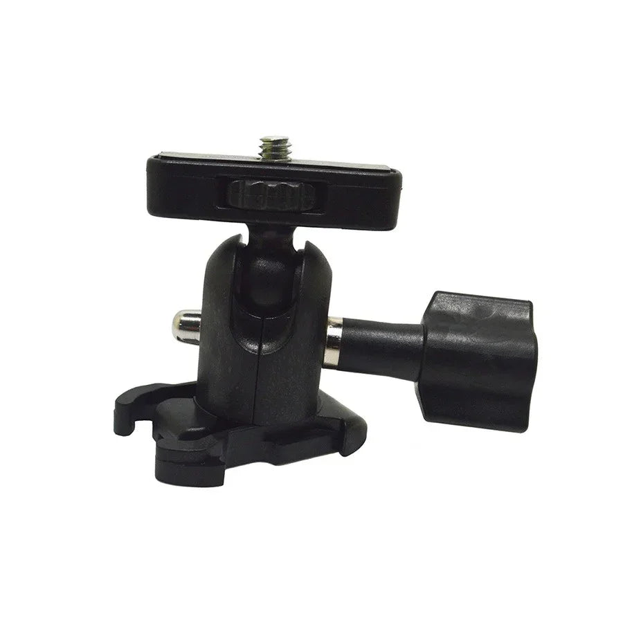 Adapter GoPro Quick Release till 1/4" skruv med ställbart kulledshuvud - Action King